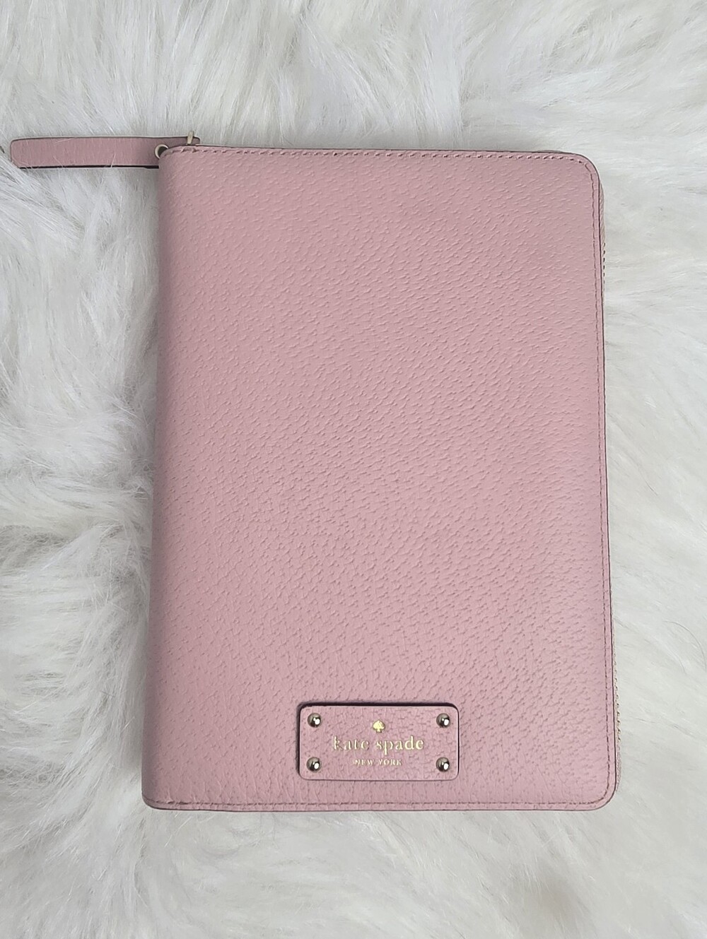 Kate Spade Grove Street Zip-Around Personal Organizer (WLRU3067) pinkbonnet